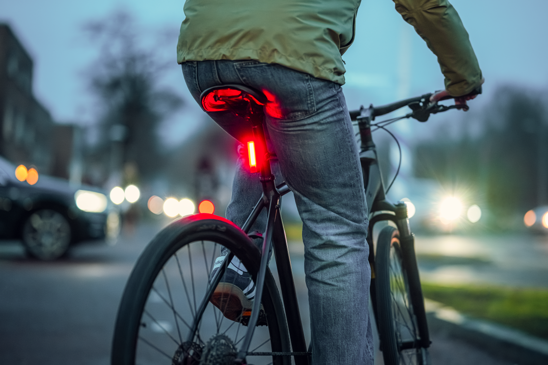 AXA Niteline Slim bicycle USB rear light
