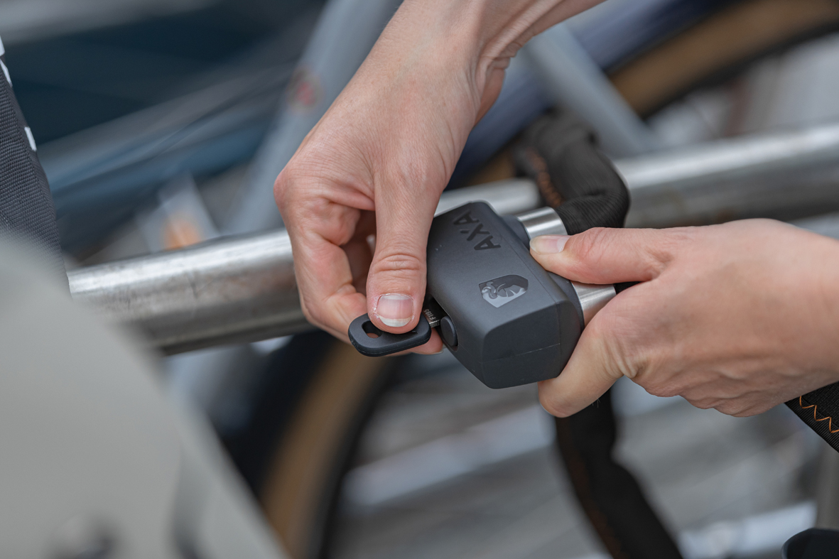 axa✕4 AXA Foldable 600 (grey) | AXA Bike Security 🇬🇧